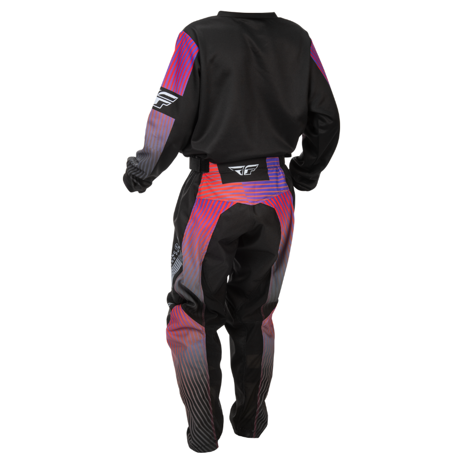 Traje Fly Racing F-16 Youth Black/Purple - Imagen 2