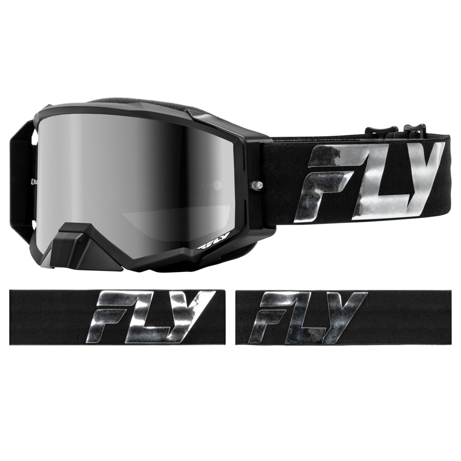 Antiparras Fly Racing Zone Elite Black/Silver